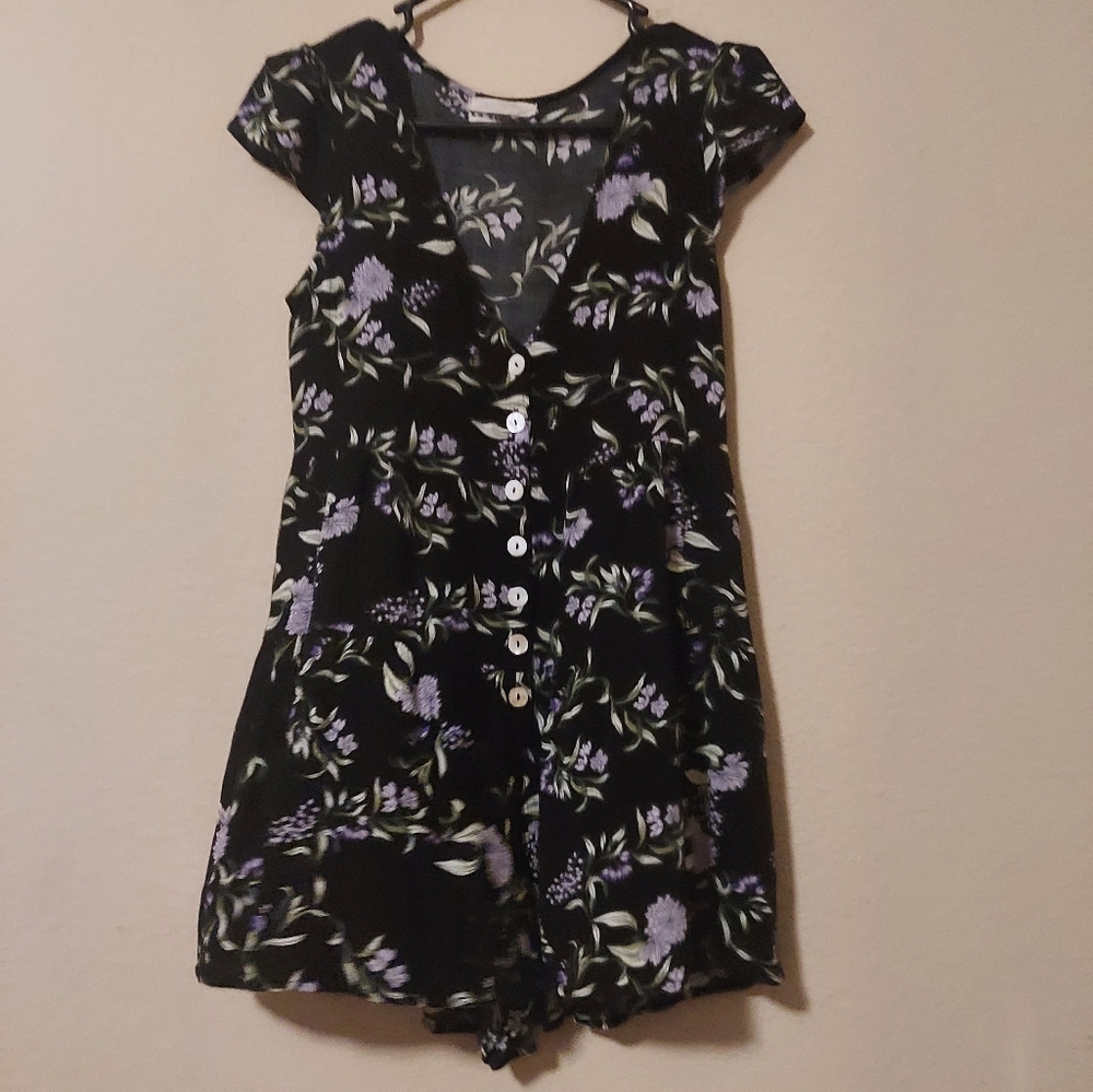 Urban Outfitters Floral Romper